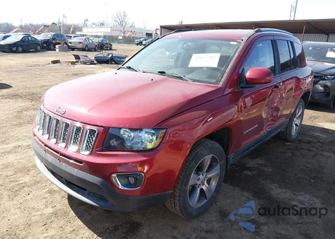 2016 Jeep Compass High Altitude Edition from USA, damaged, VIN 1C4NJCEA6GD792759